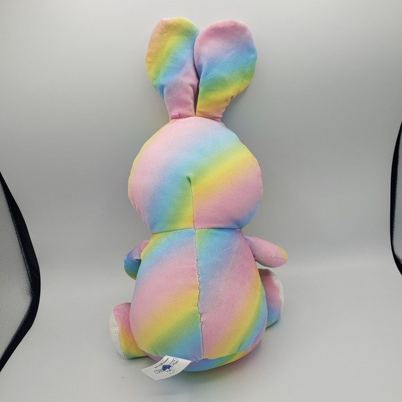 Hugfun Rainbow Rabbit Plush 17" - Picture 2 of 5